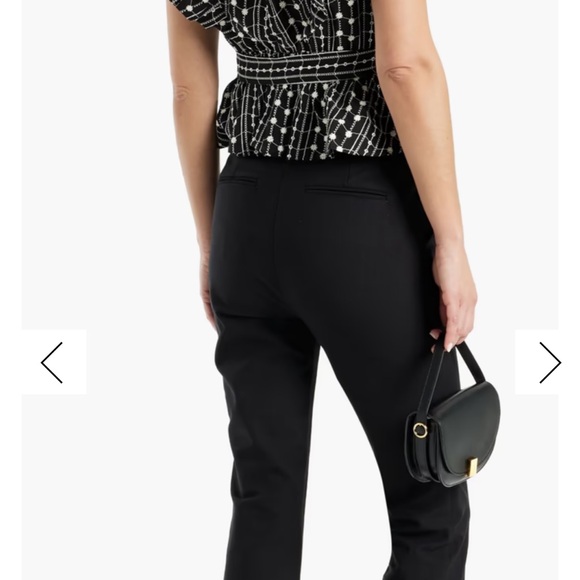 Derek Lam Black and White Patterned Top - Picture 5 of 5